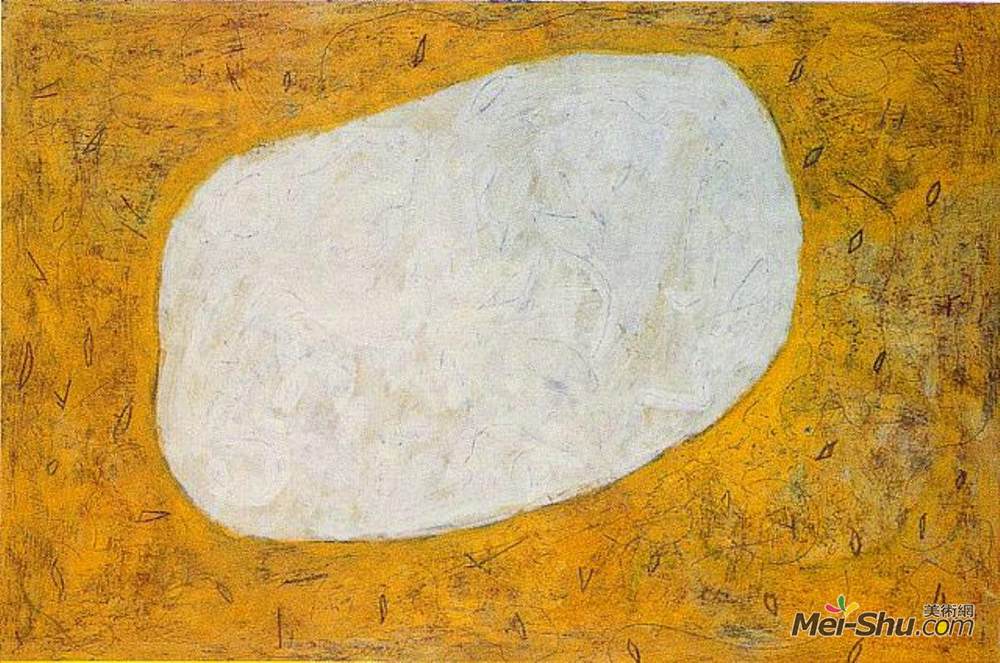 基因戴维斯(Gene Davis)高清作品《Homage to Dubuffet I》