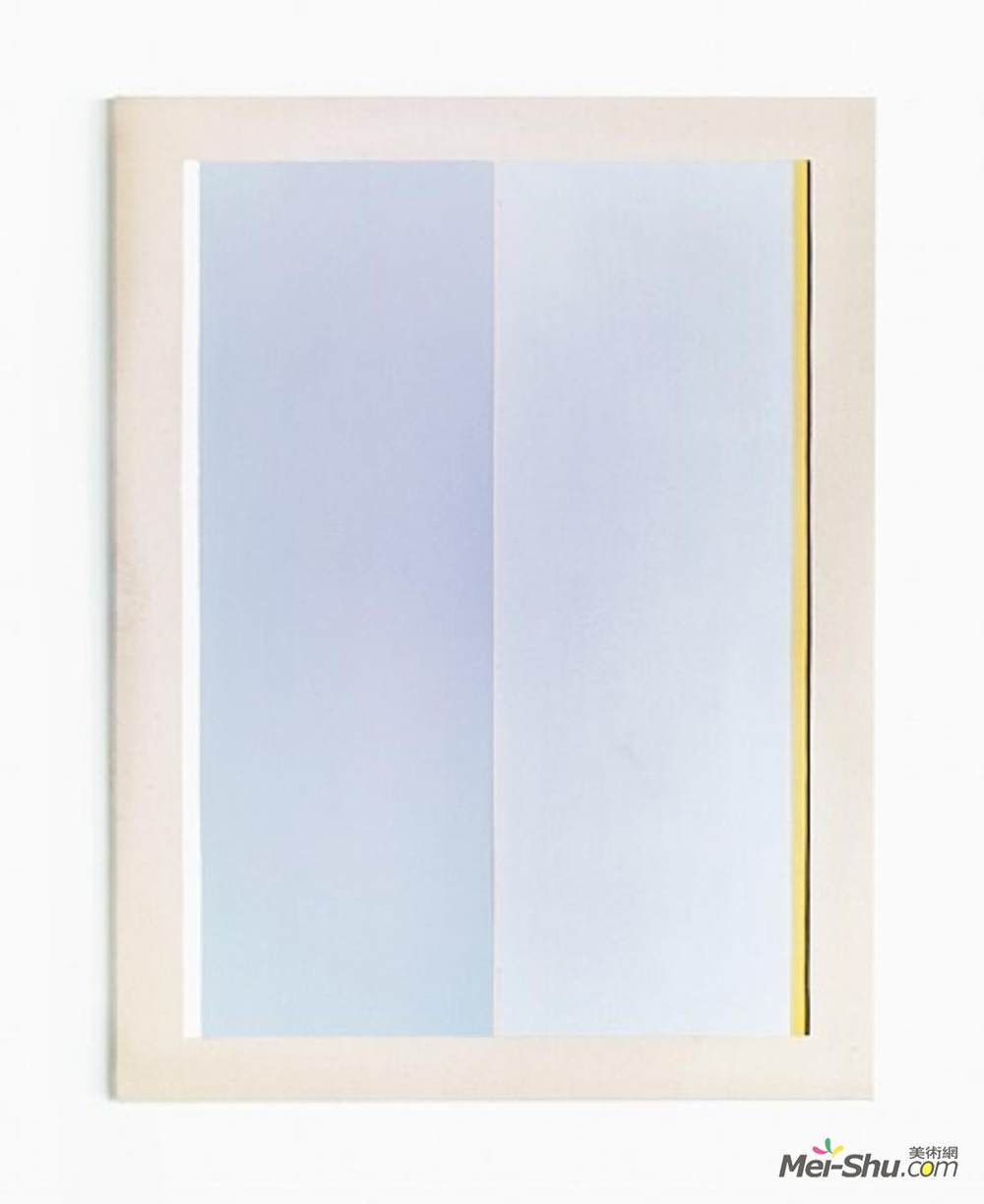 基因戴维斯(Gene Davis)高清作品《向纽曼二世致敬》
