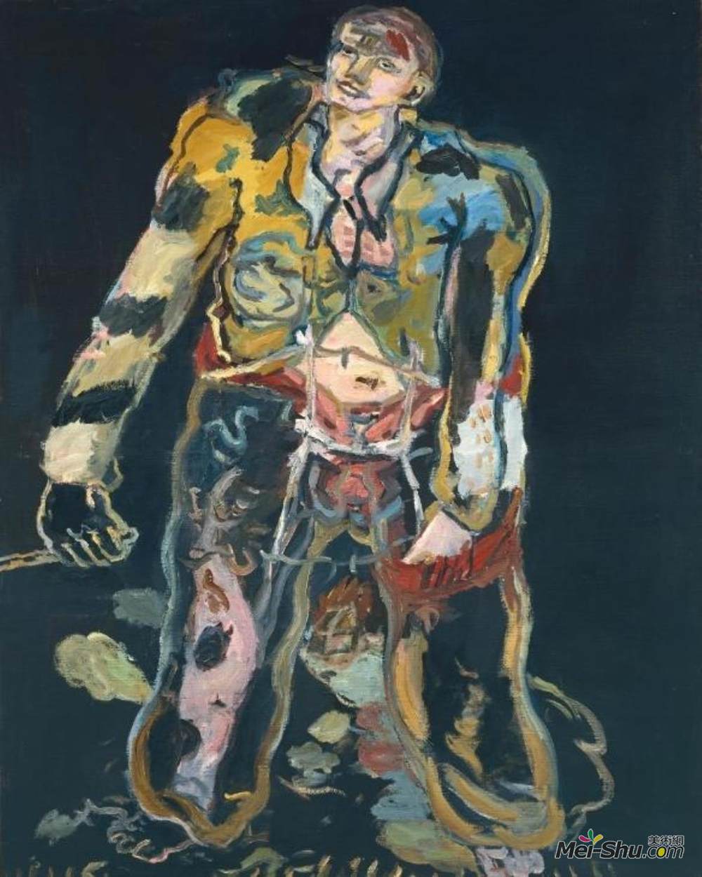 乔治·巴塞利兹(Georg Baselitz)高清作品《叛逆者》