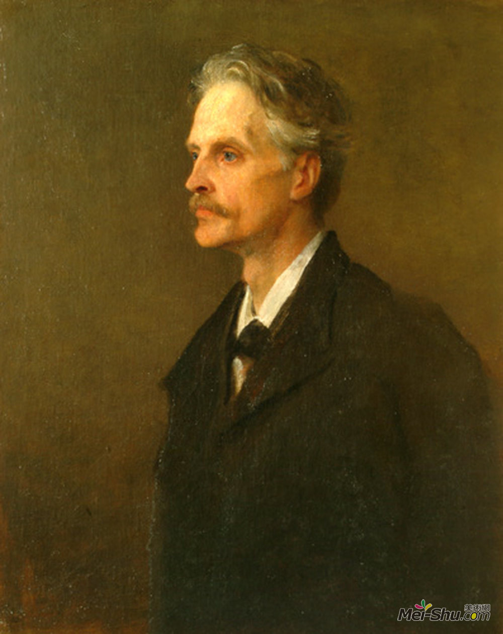 乔治·费德里科·沃茨(George Frederick Watts)高清作品《Gerald Balfour, 2nd Earl of Balfour》