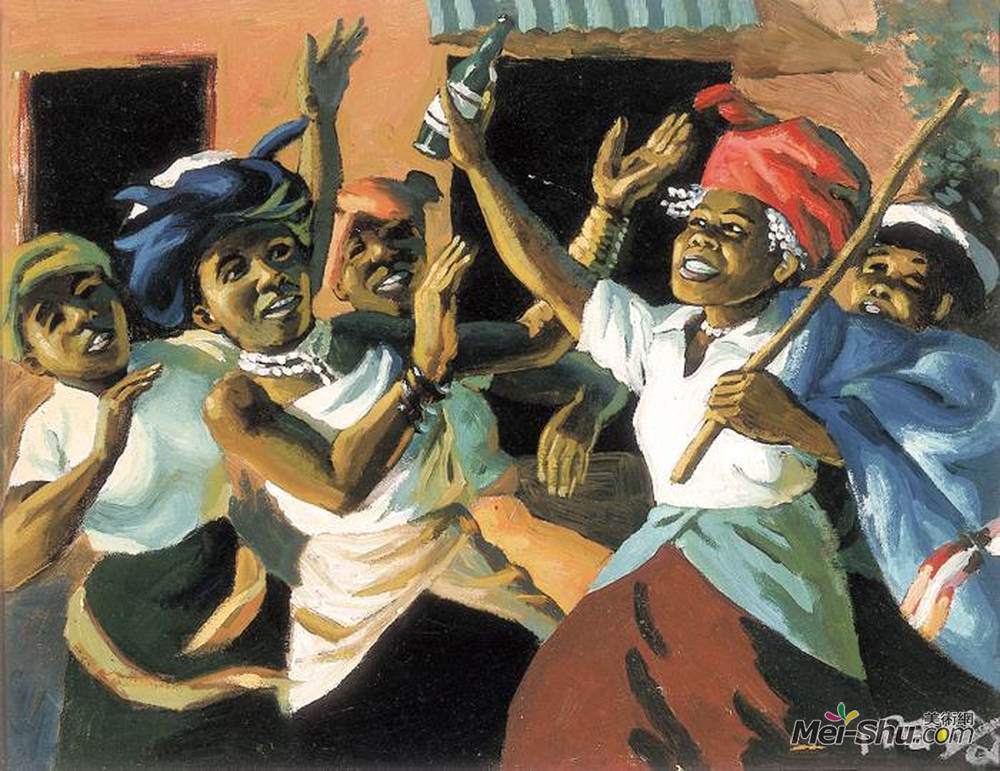 乔治·彭巴(George Pemba)高清作品《邻居的礼物》