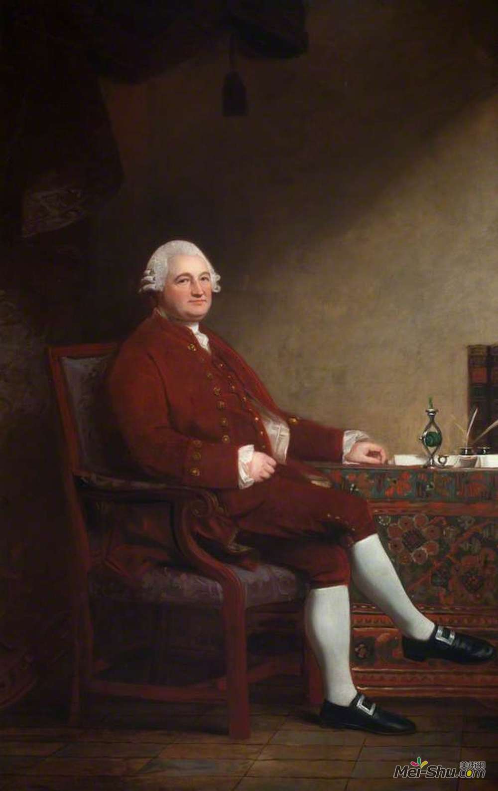 乔治·罗姆尼(George Romney)高清作品《安东尼托德（1716–1798）》