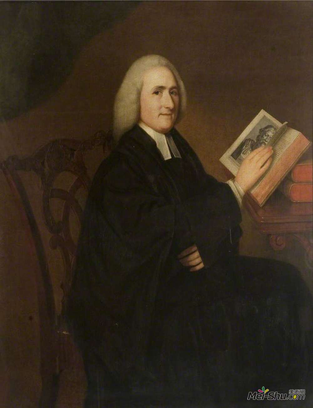乔治·罗姆尼(George Romney)高清作品《斯卡尔斯博士》