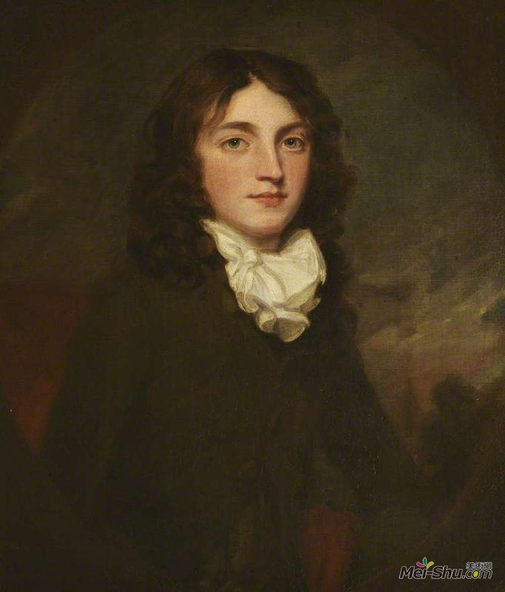 乔治·罗姆尼(George Romney)高清作品《亨利伍德考克（1795–1829）》