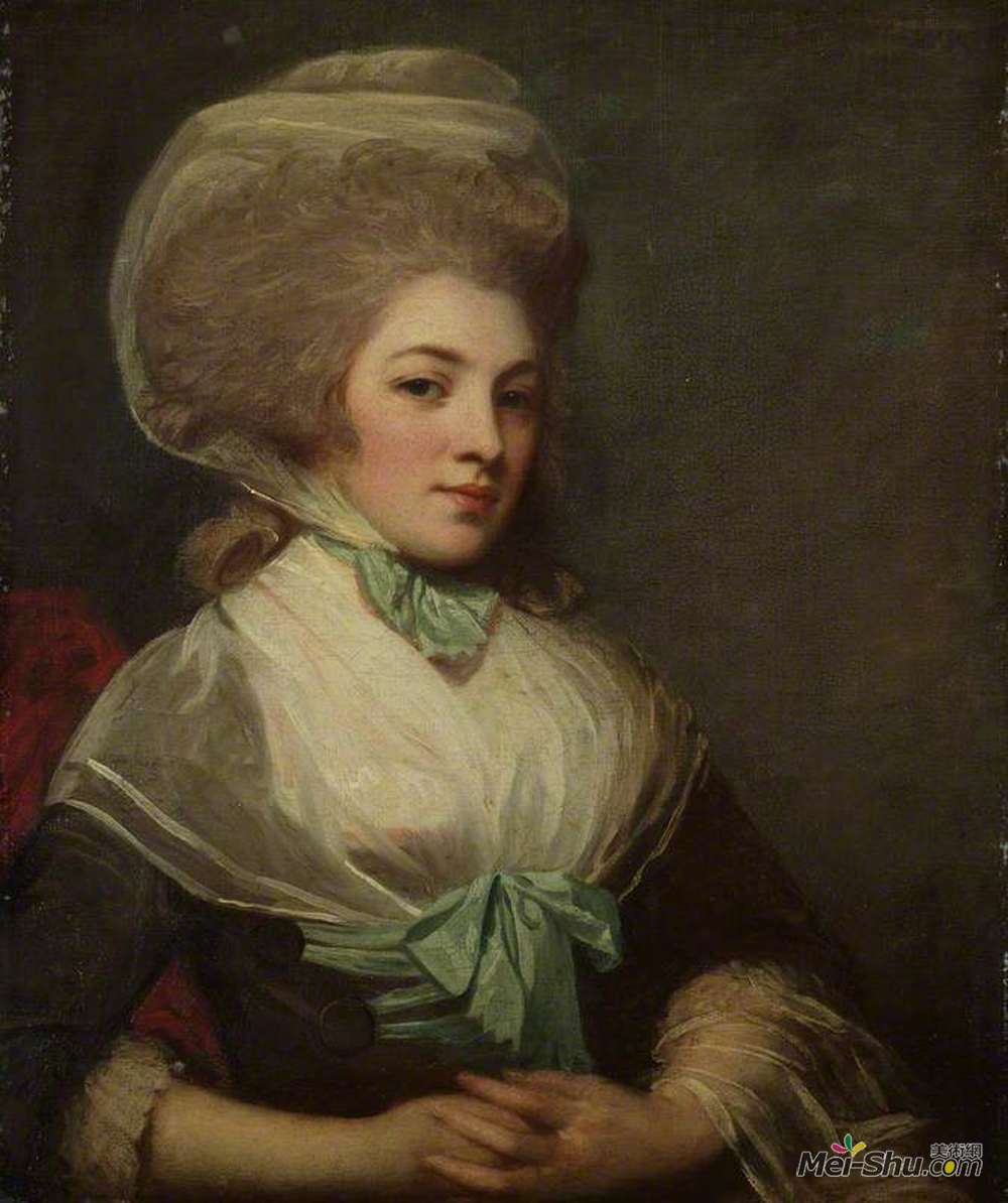 乔治·罗姆尼(George Romney)高清作品《纽伯里夫人》