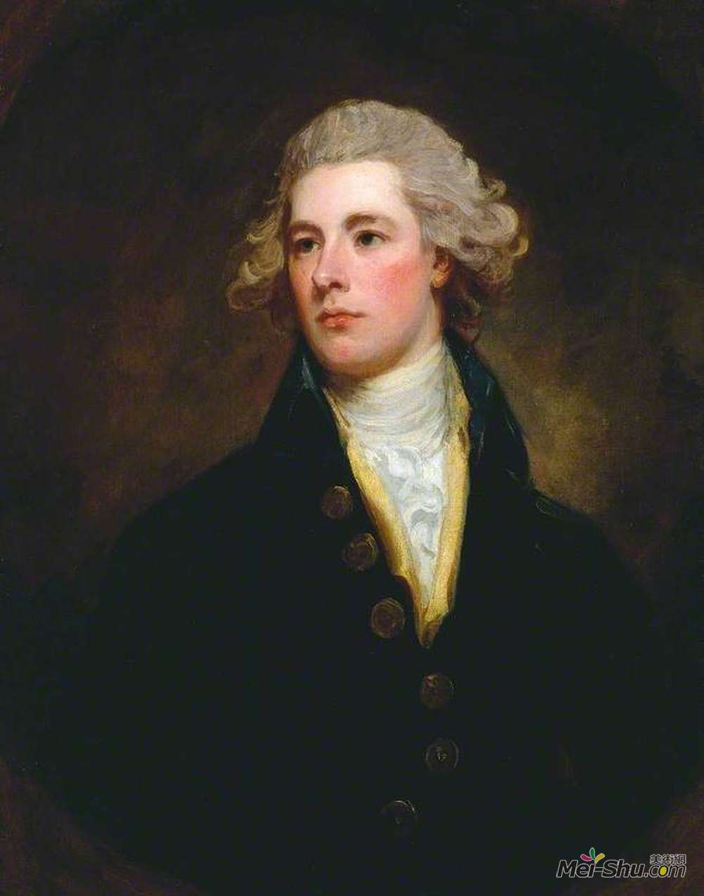 乔治·罗姆尼(George Romney)高清作品《皮特的年轻的威廉》