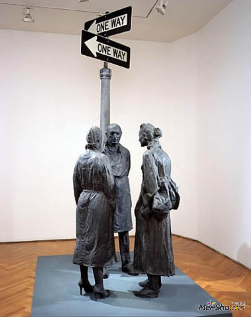 乔治西格尔(George Segal)高清作品《偶然相遇》