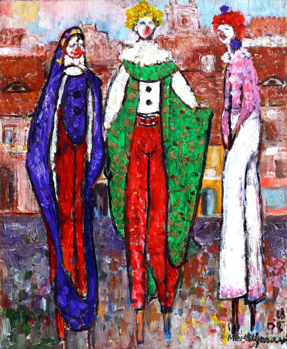 乔治·斯特凡内斯丘(George Stefanescu)高清作品《锡吉什瓦拉小丑》