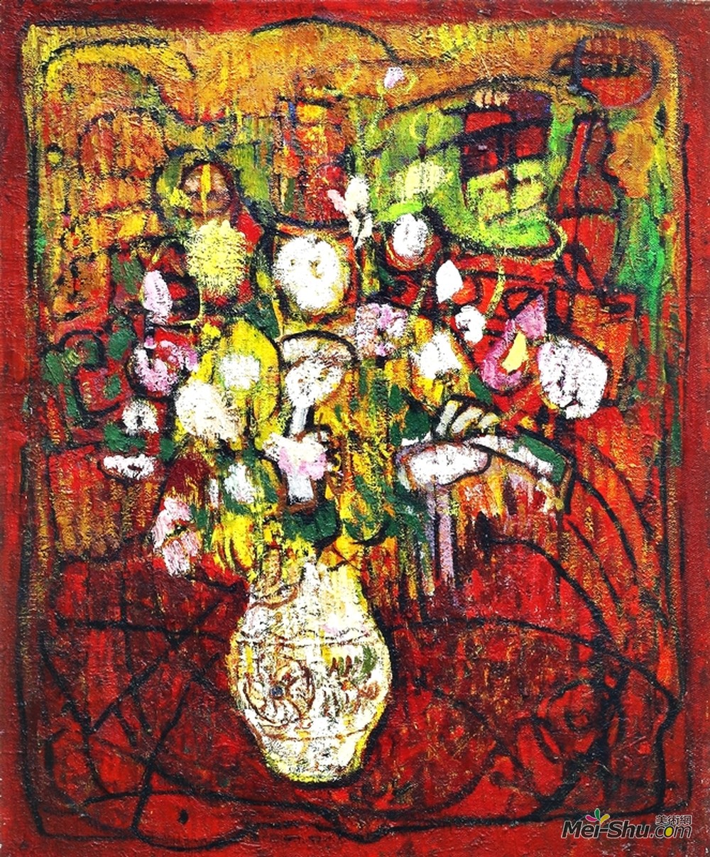 乔治·斯特凡内斯丘(George Stefanescu)高清作品《花卉》
