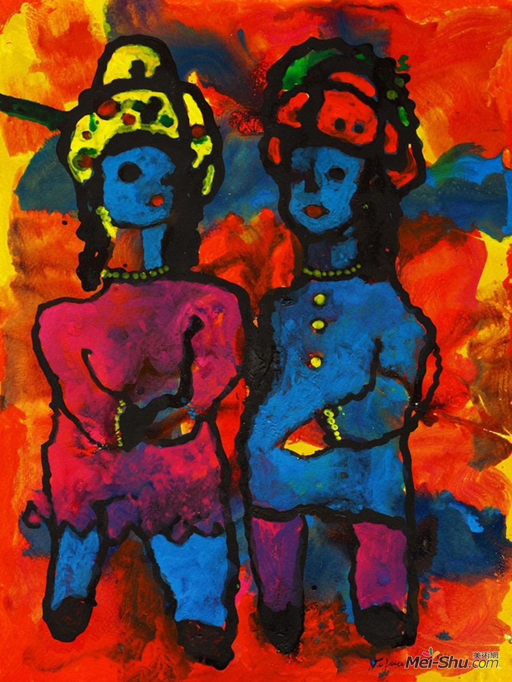 乔治·斯特凡内斯丘(George Stefanescu)高清作品《自从童年的朋友》