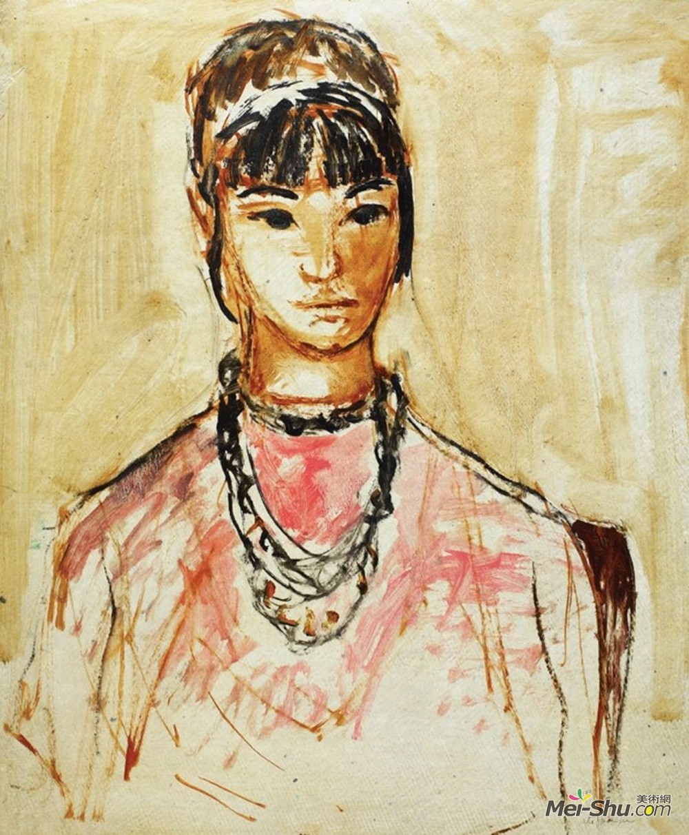 乔治·斯特凡内斯丘(George Stefanescu)高清作品《珠子女孩》