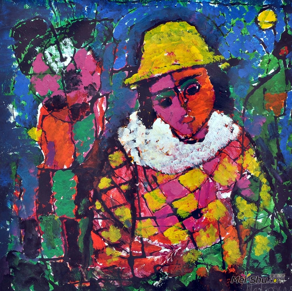 乔治·斯特凡内斯丘(George Stefanescu)高清作品《丑角》