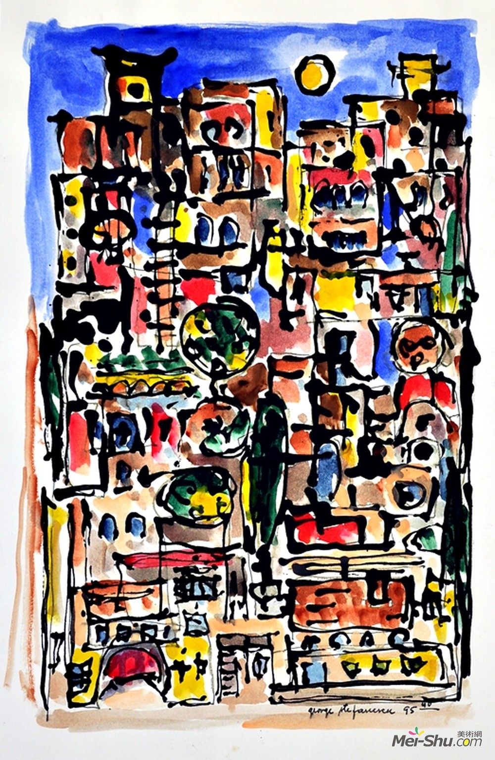 乔治·斯特凡内斯丘(George Stefanescu)高清作品《夜晚的城市》