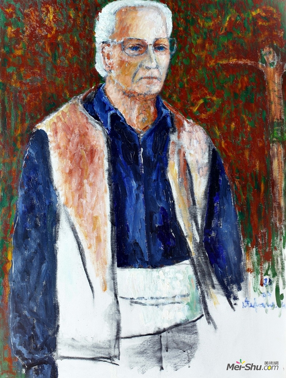 乔治·斯特凡内斯丘(George Stefanescu)高清作品《画家和飞人》