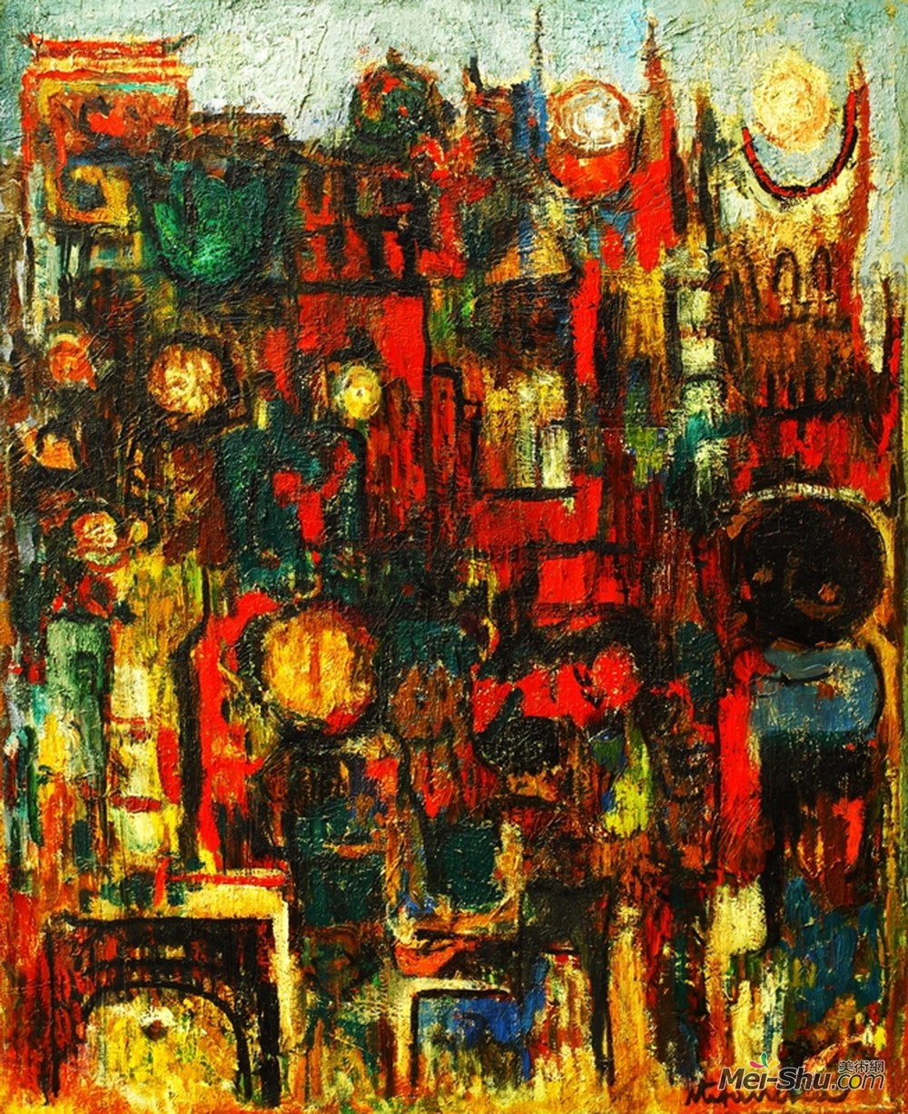 乔治·斯特凡内斯丘(George Stefanescu)高清作品《城镇》
