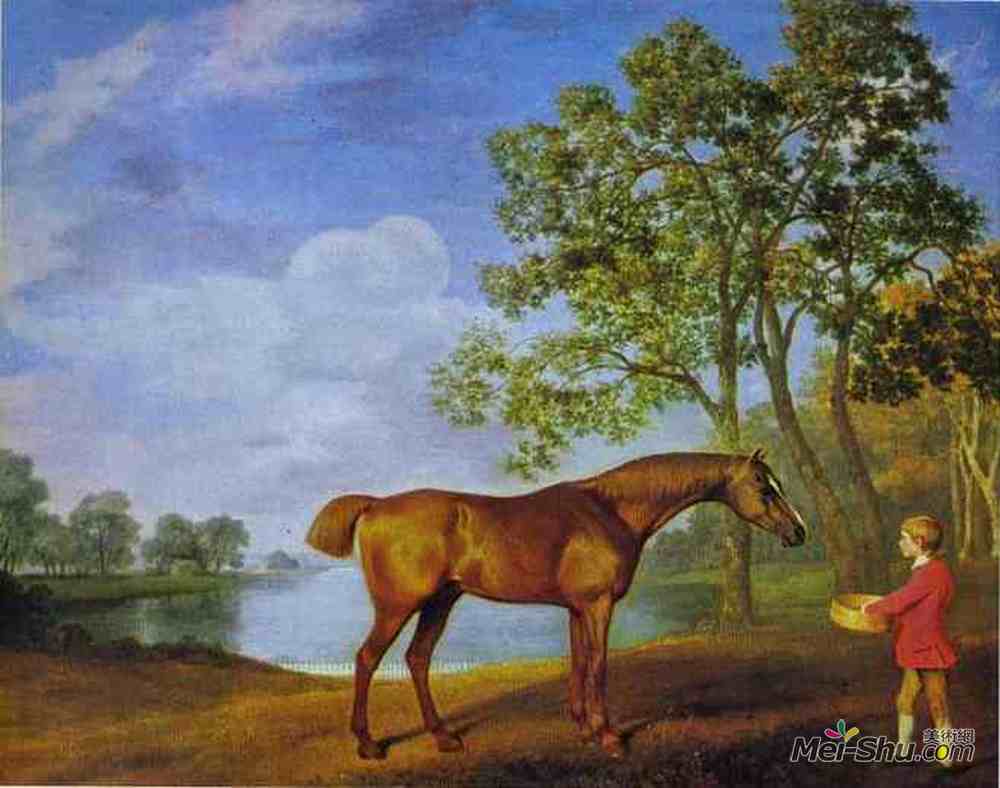 乔治·斯塔布斯(George Stubbs)高清作品《南瓜仔》