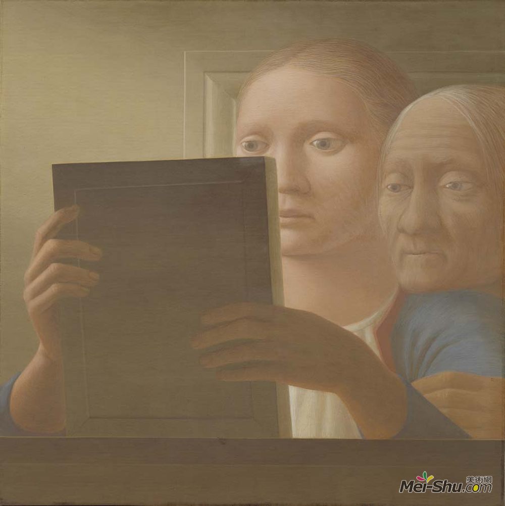 乔治·图克(George Tooker)高清作品《第二镜》