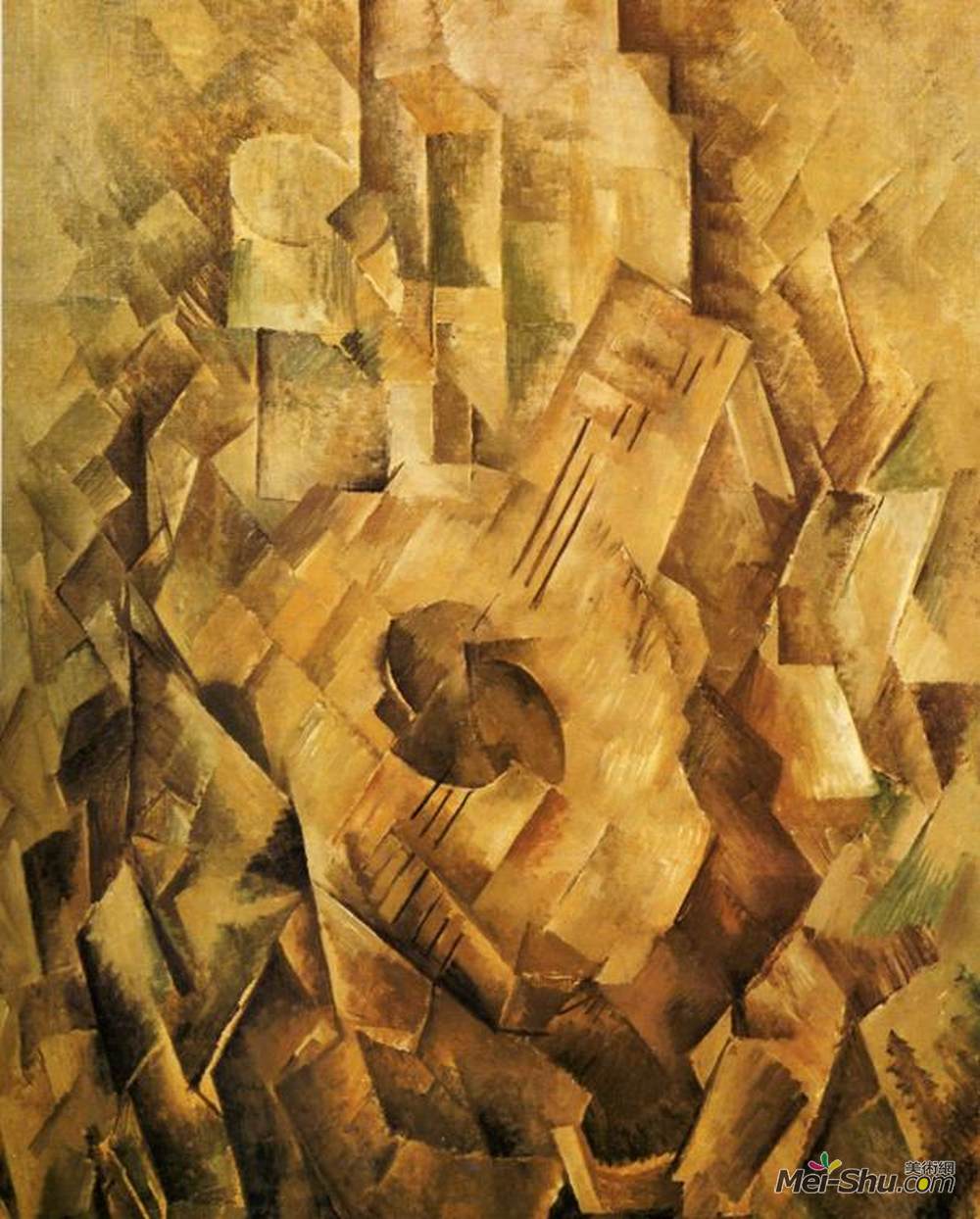 乔治·布拉克(Georges Braque)高清作品《曼陀罗》