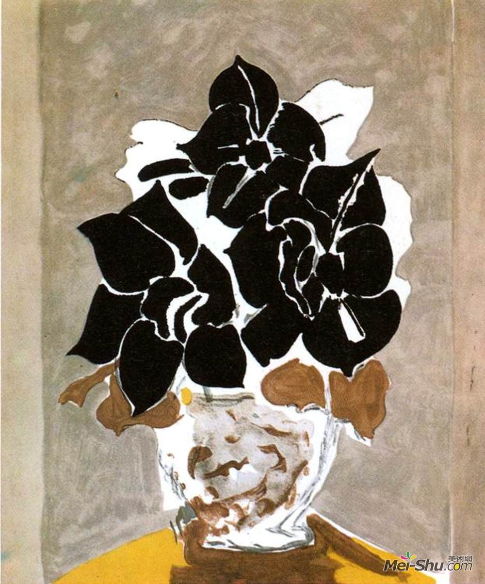 乔治·布拉克(Georges Braque)高清作品《石竹属》
