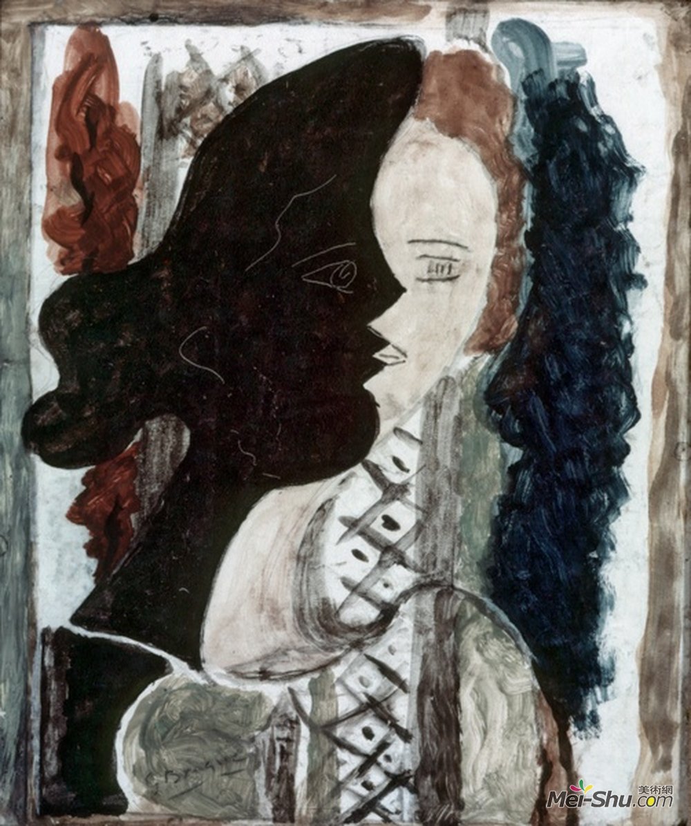 乔治·布拉克(Georges Braque)高清作品《双数字》
