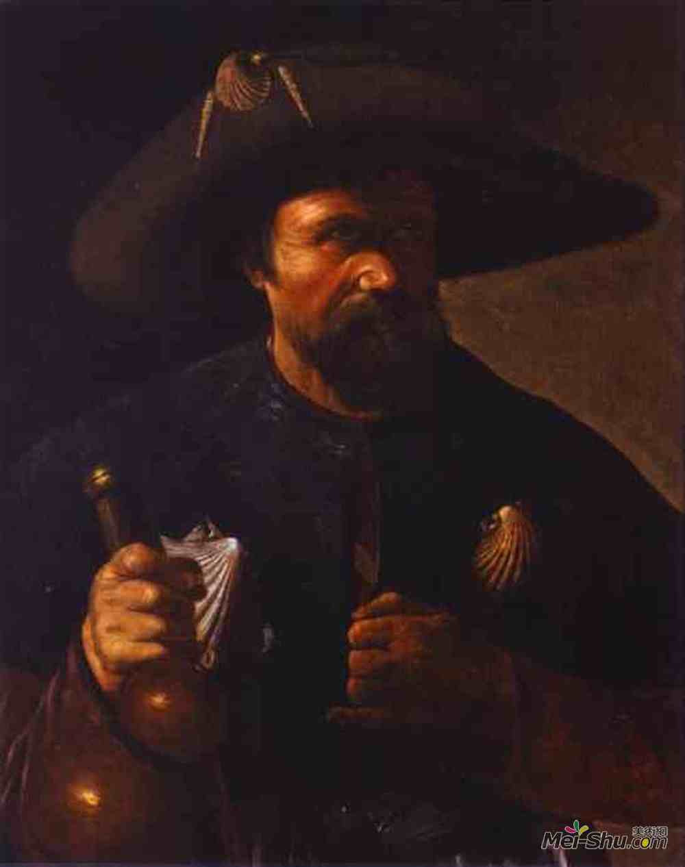 乔治·德·拉·图尔(Georges de la Tour)高清作品《圣雅各的大》