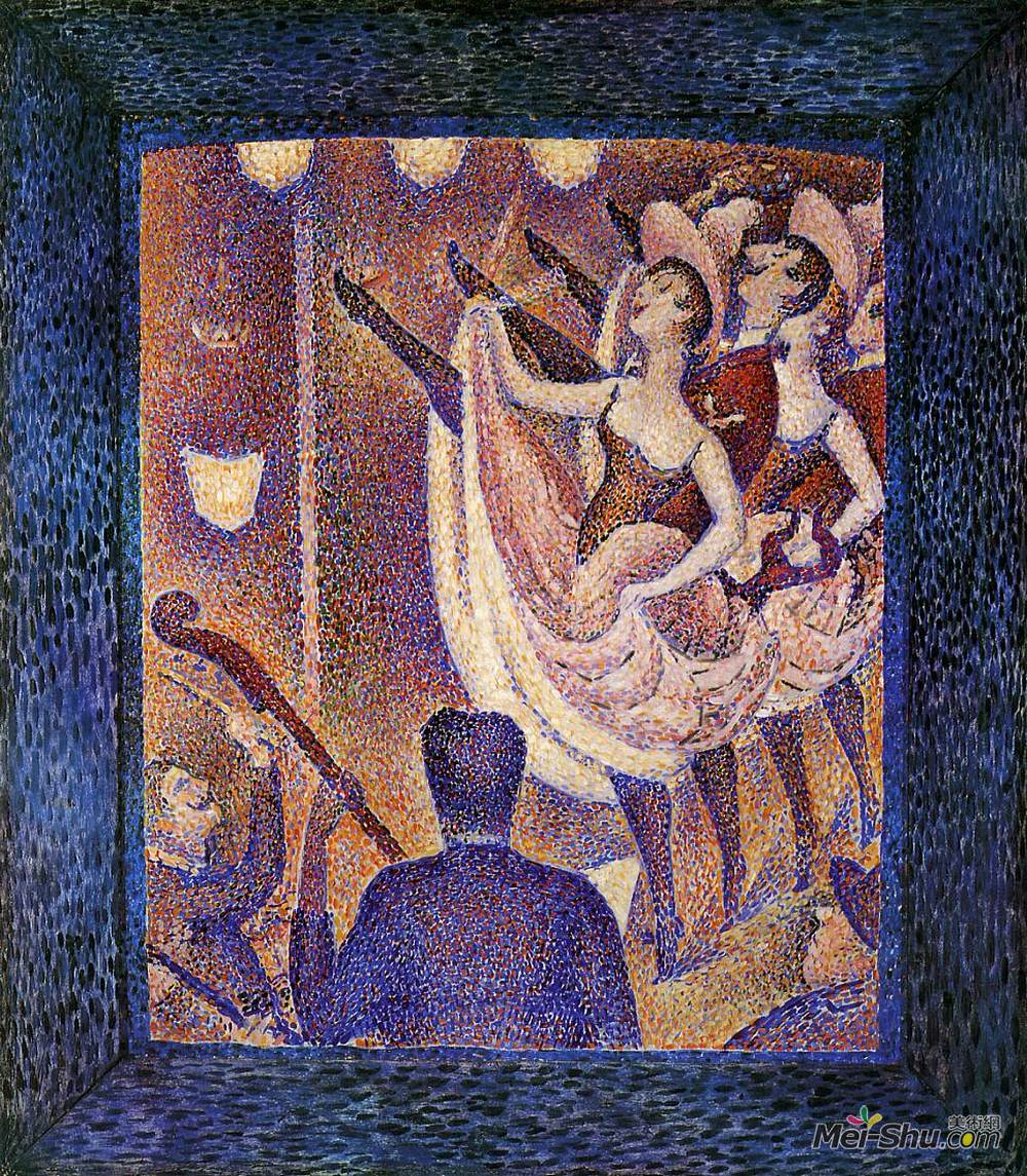 乔治·修拉(Georges Seurat)高清作品《查霍特研究》