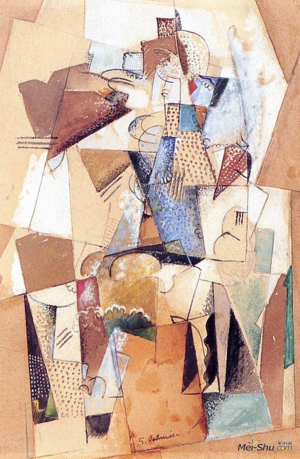 乔治斯·瓦米尔(Georges Valmier)高清作品《图形》