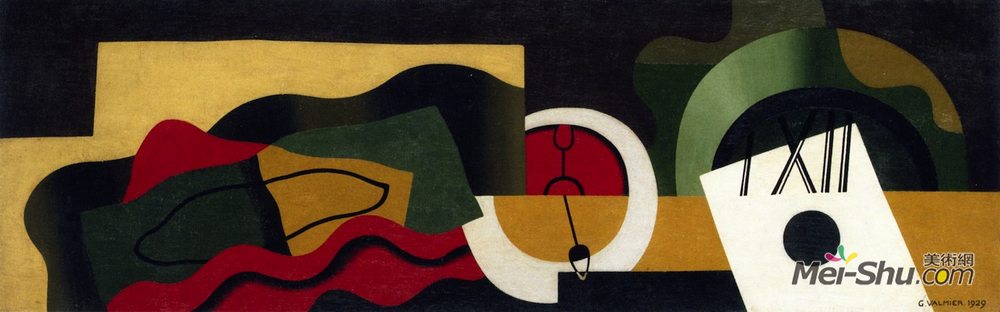 乔治斯·瓦米尔(Georges Valmier)高清作品《时间》