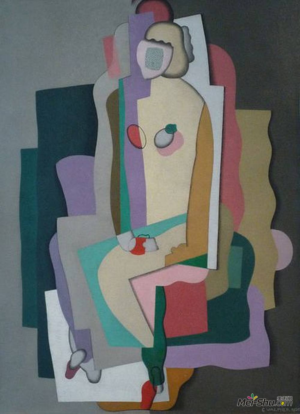 乔治斯·瓦米尔(Georges Valmier)高清作品《作文》
