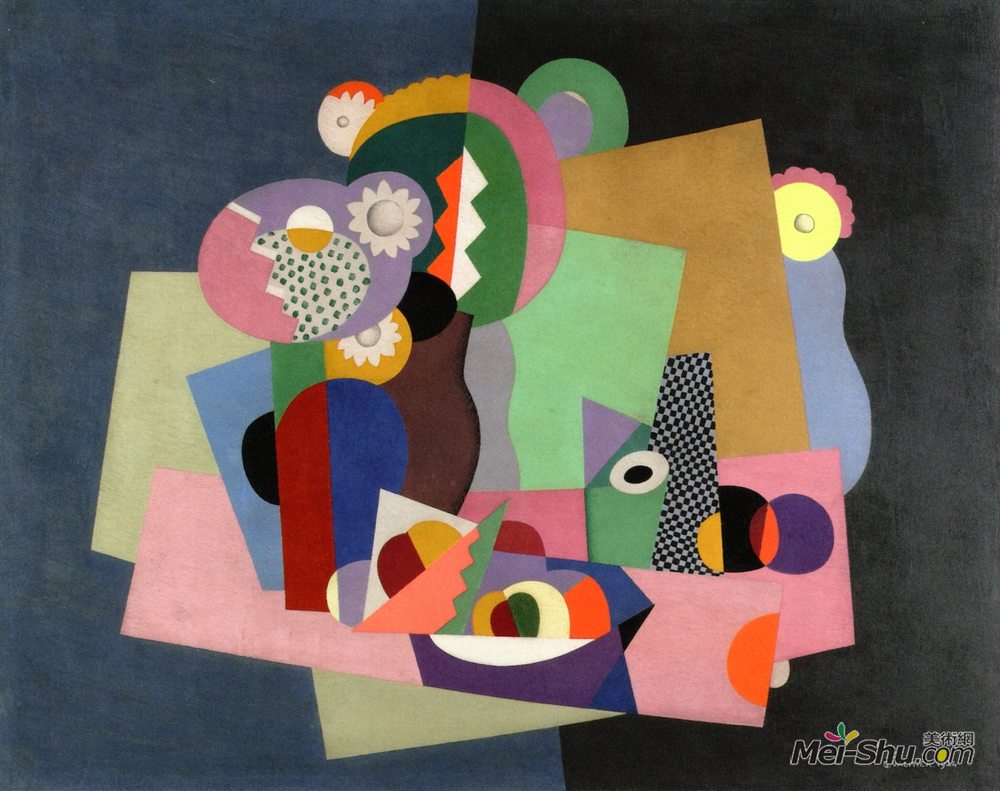 乔治斯·瓦米尔(Georges Valmier)高清作品《花果》