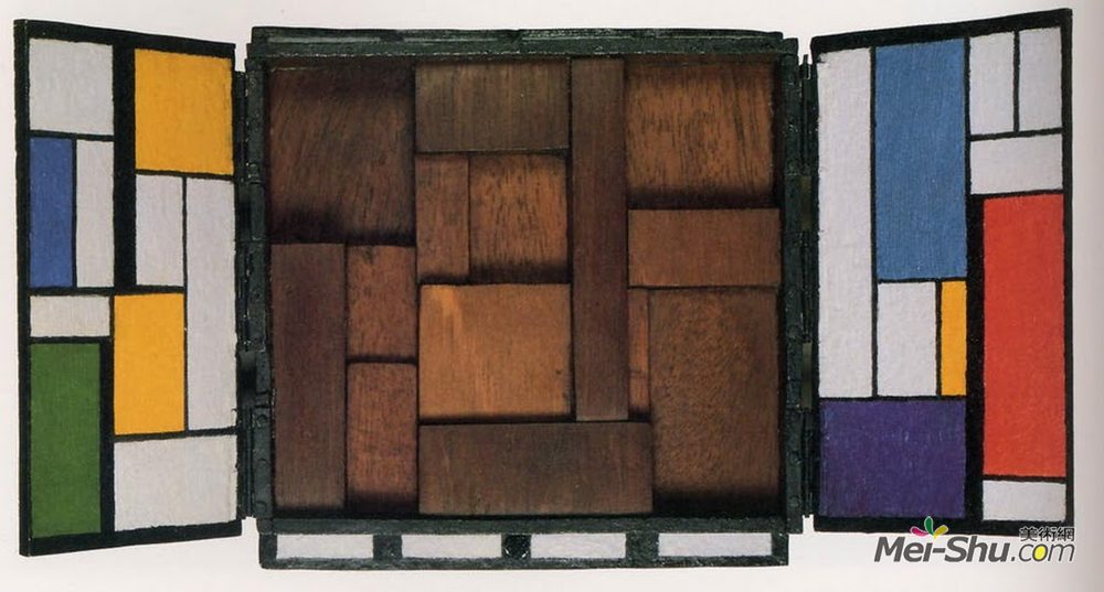 乔治·梵顿格勒(Georges Vantongerloo)高清作品《三联拳》