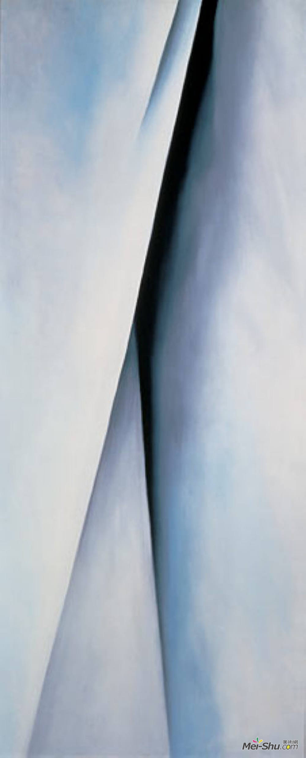 乔治亚·欧姬芙(Georgia O'Keeffe)高清作品《抽象白》