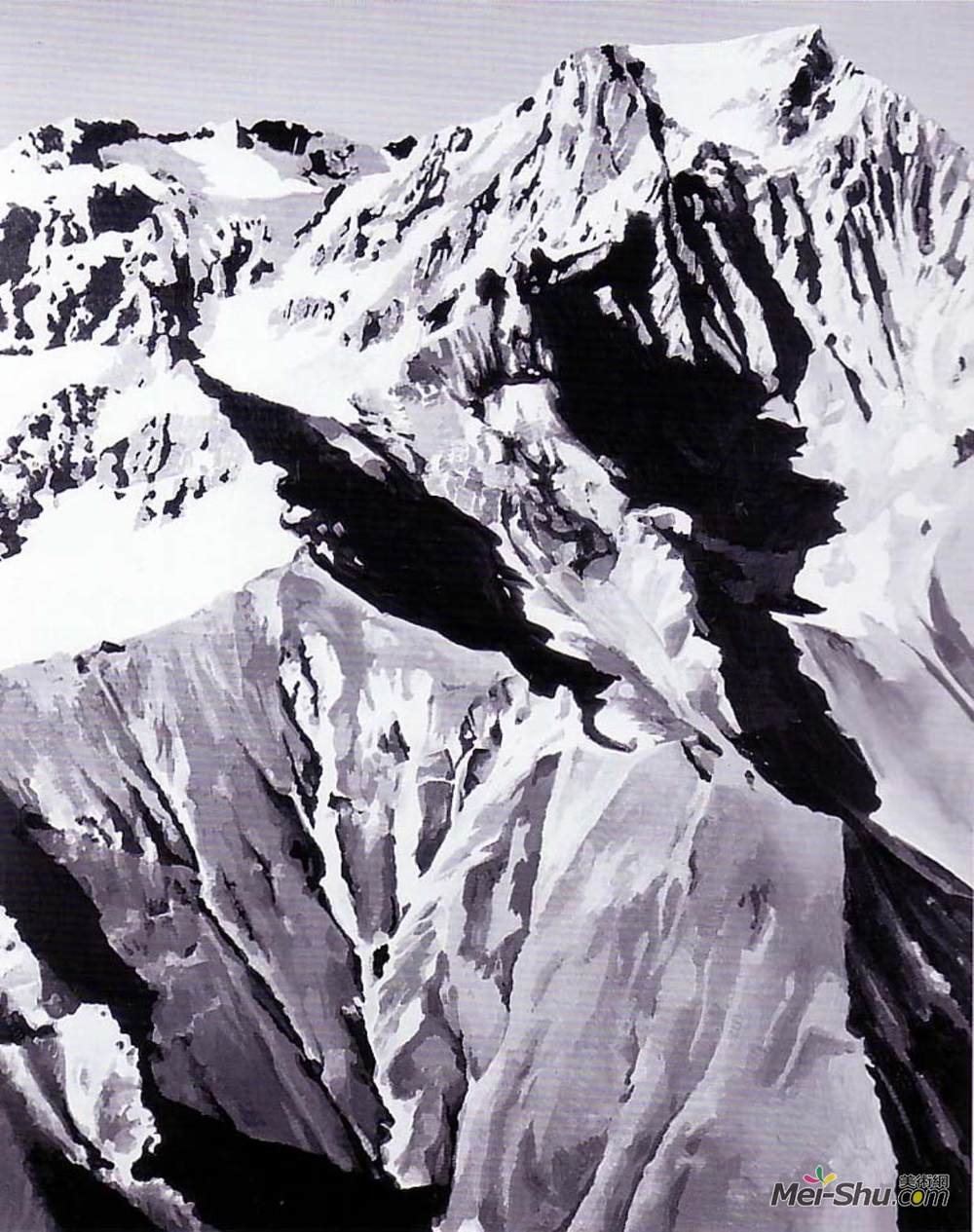 葛哈·李希特(Gerhard Richter)高清作品《喜马拉雅》