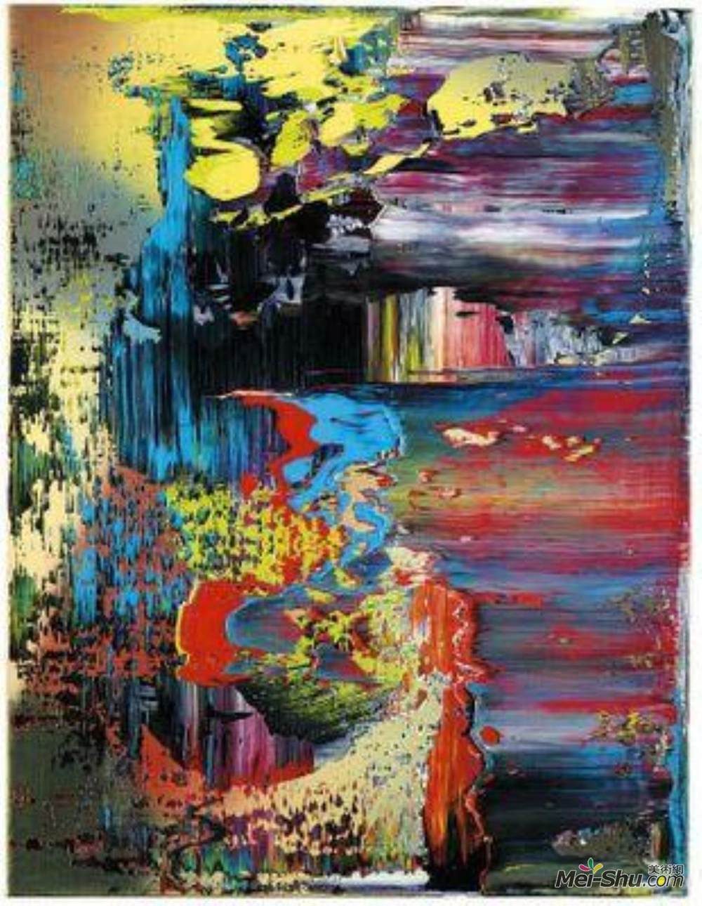 《抽象画》葛哈·李希特(gerhard richter)高清作品欣赏