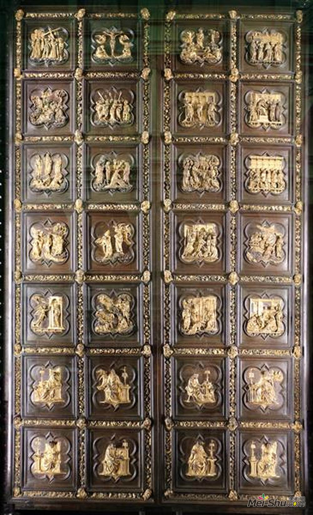 洛伦佐·吉贝尔蒂(Ghiberti)高清作品《北门》