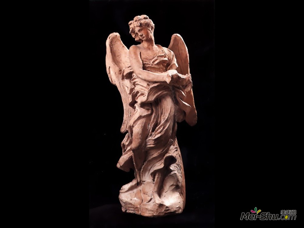 吉安·洛伦佐·贝尔尼尼(Gian Lorenzo Bernini)高清作品《荆棘冠天使》