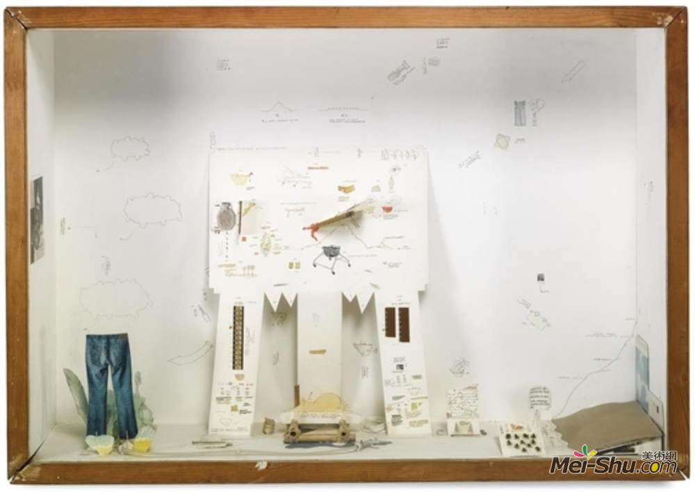 奇安弗兰科·布鲁奇诺(Gianfranco Baruchello)高清作品《圣诞老人一号》
