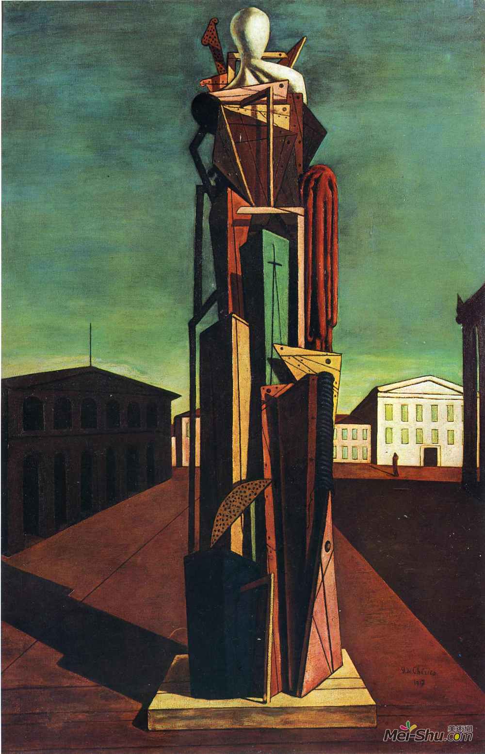 乔治·德·基里科(Giorgio de Chirico)高清作品《伟大的形而上学家》