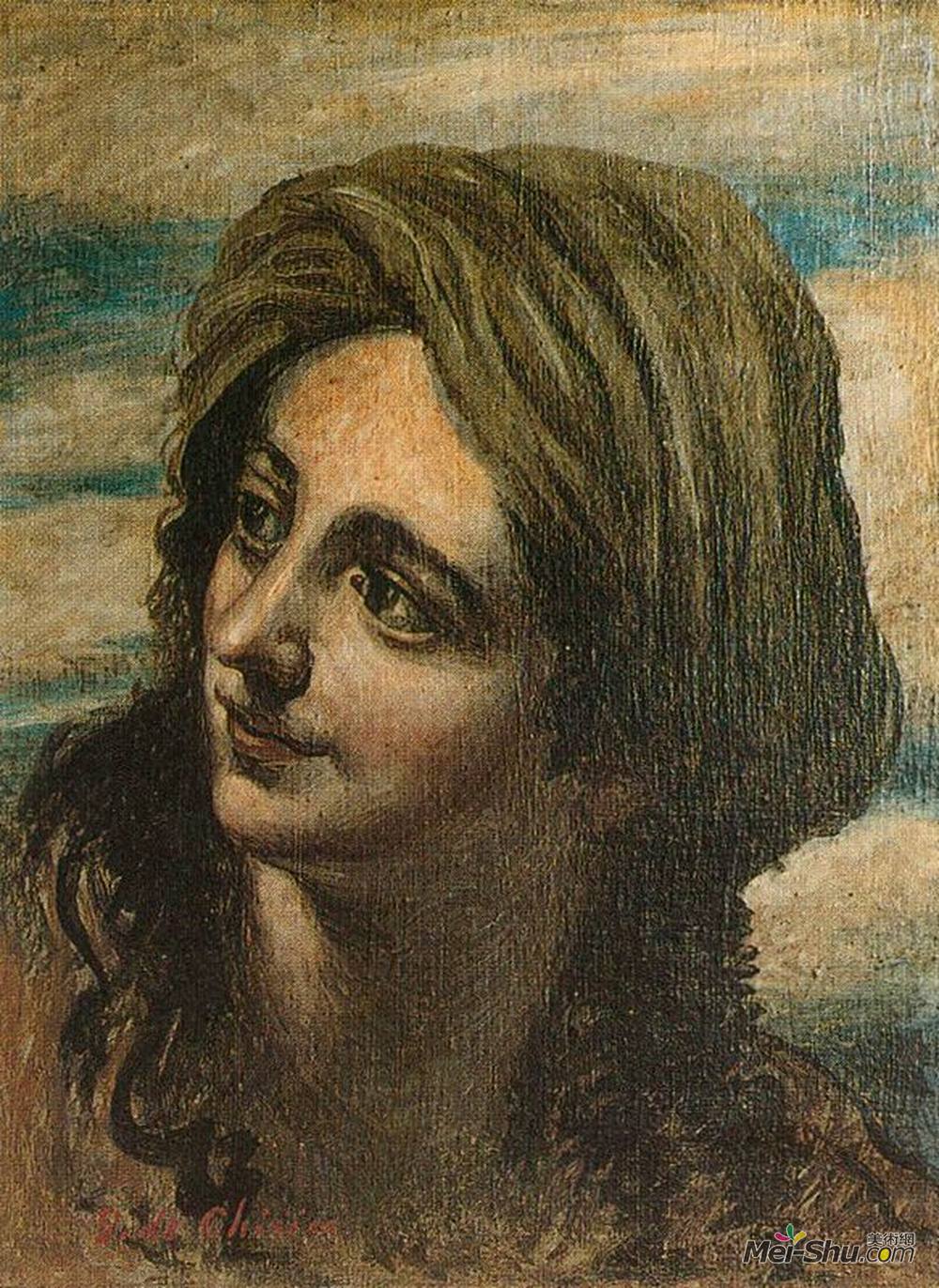 乔治·德·基里科(Giorgio de Chirico)高清作品《东方女人的头》