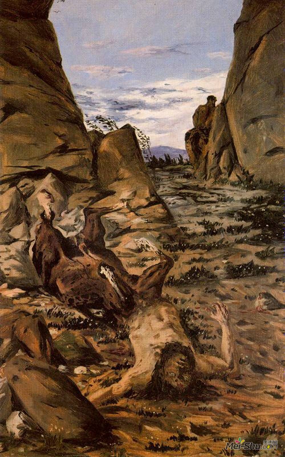 乔治·德·基里科(Giorgio de Chirico)高清作品《死亡半人马》