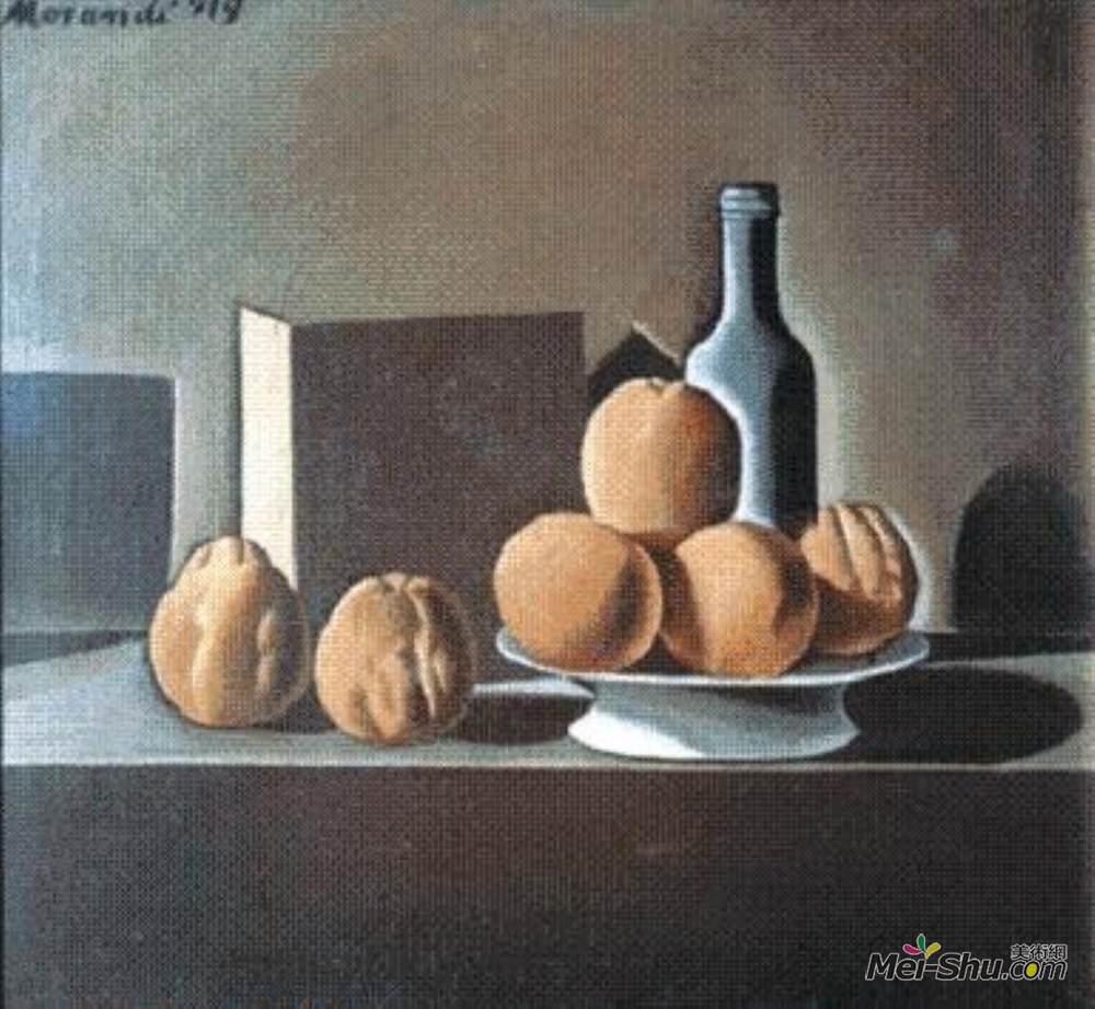 乔治·莫兰迪(Giorgio Morandi)高清作品《静物》