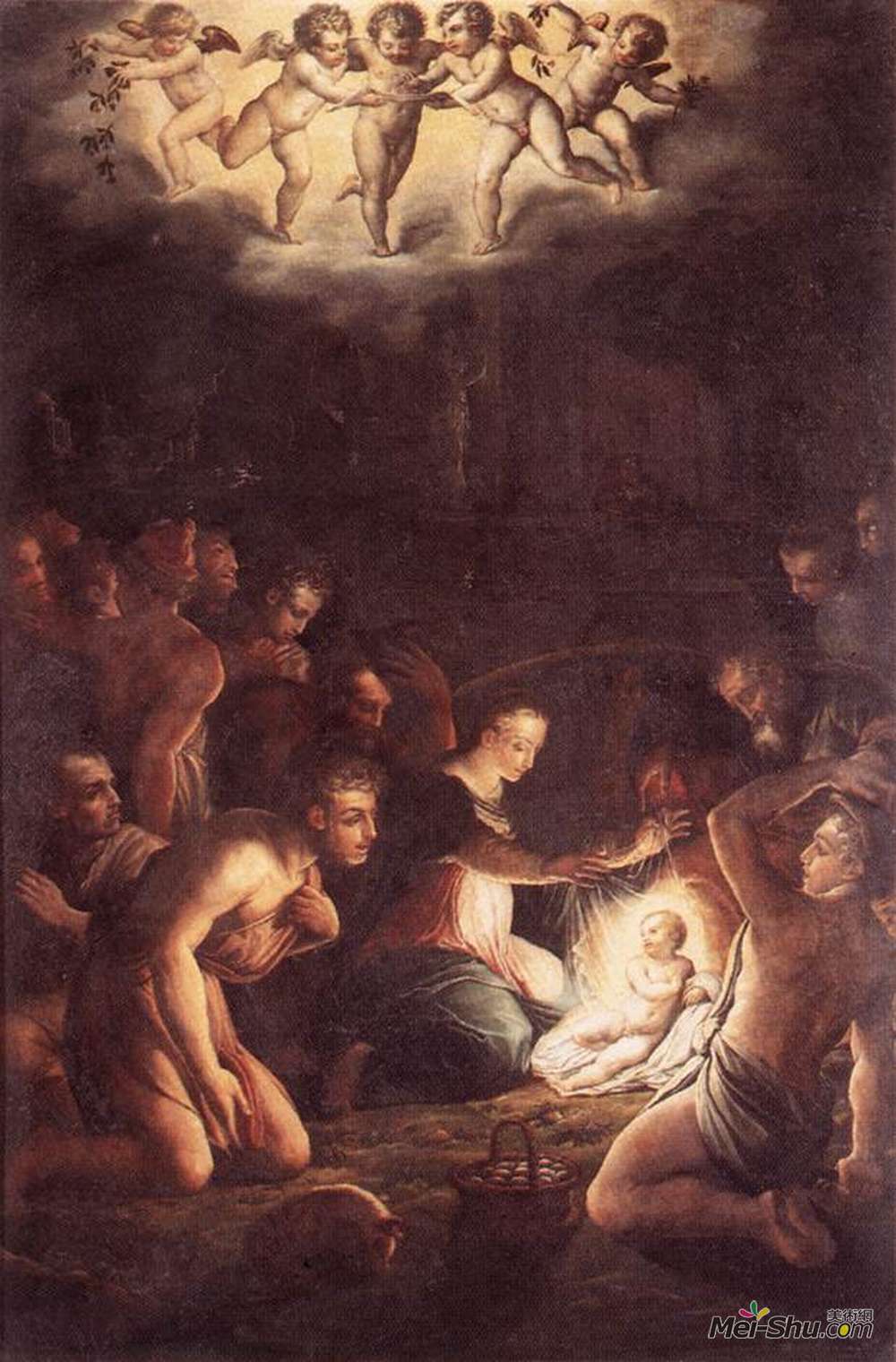 乔治·瓦萨里(Giorgio Vasari)高清作品《基督降生记》