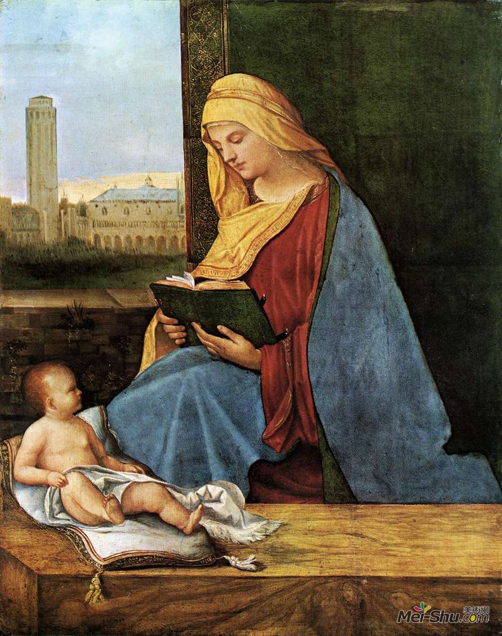 乔尔乔内(giorgione)高清作品:virgin and child (the