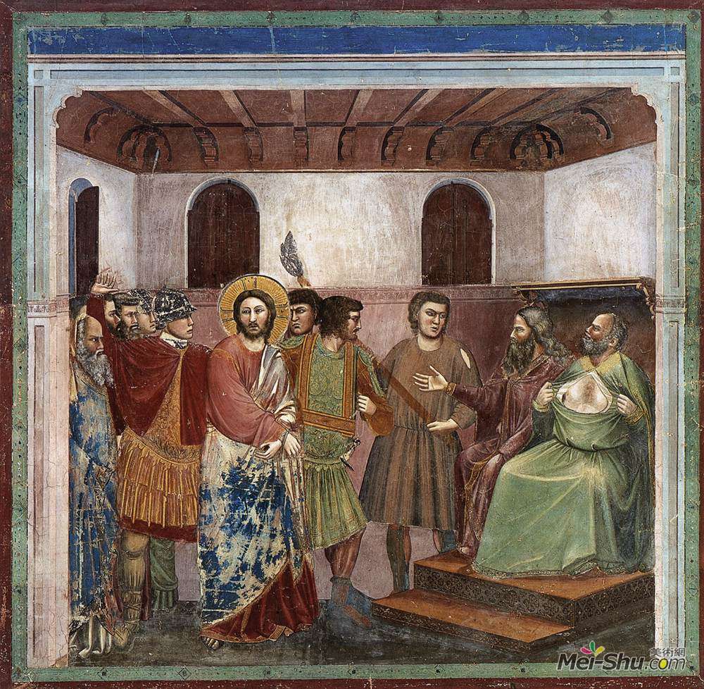 乔托·迪·邦多内(giotto)高清作品《基督前的基督》