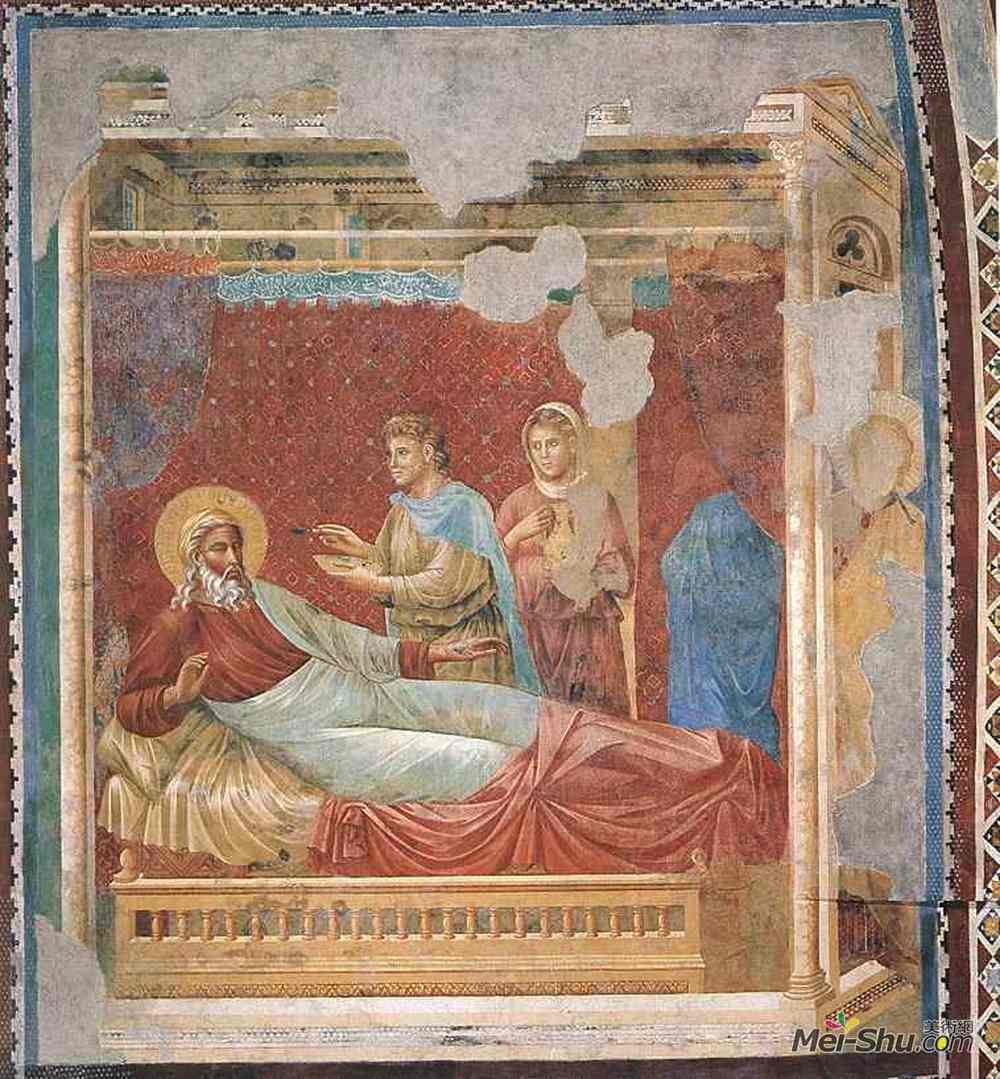 乔托·迪·邦多内(Giotto)高清作品《艾萨克拒绝以扫》