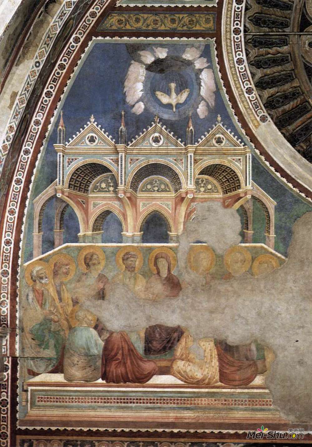乔托·迪·邦多内(Giotto)高清作品《圣灵降临节》