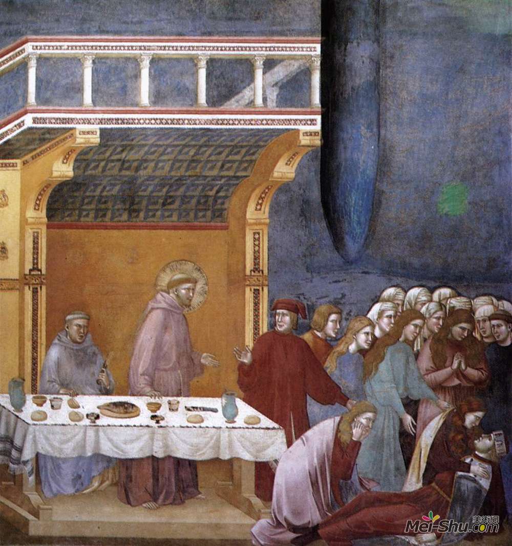 乔托·迪·邦多内(Giotto)高清作品《塞拉诺骑士之死》