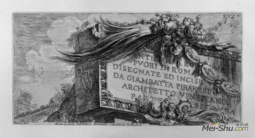 乔瓦尼·巴蒂斯塔·皮拉内西(Giovanni Battista Piranesi)高清作品《塞维鲁凯旋门》