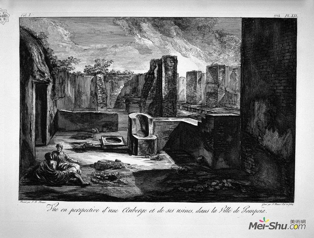 乔瓦尼·巴蒂斯塔·皮拉内西(Giovanni Battista Piranesi)高清作品《热中子透视图》