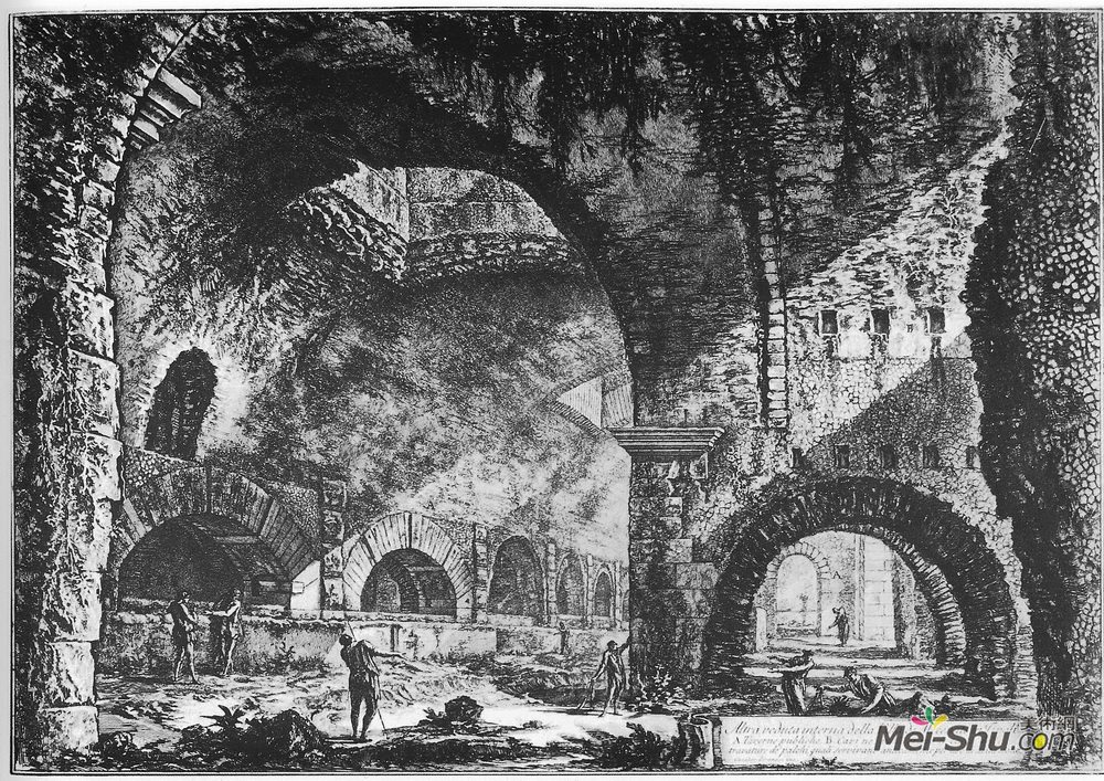 乔瓦尼·巴蒂斯塔·皮拉内西(Giovanni Battista Piranesi)高清作品《罗马罗马》